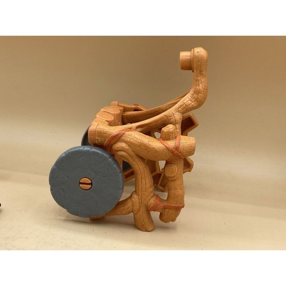 Imaginex Lot 6 Caveman Figure Wagon Horns Parts - Picture 5 of 8